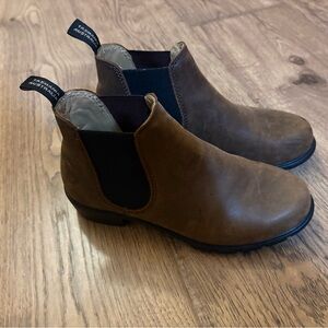 Blundstone 1970 Chelsea Elastic Sided Ankle Boot Brown Leather Women’s Size 6